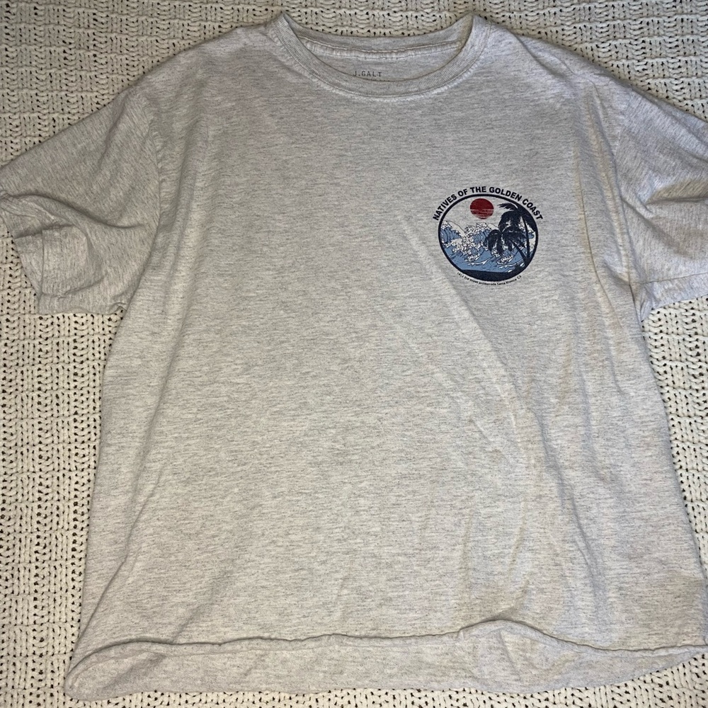 brandy melville / john galt golden coast crop top